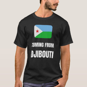 Camiseta Vindo do djibuti