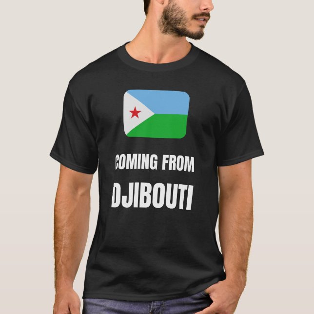Camiseta Vindo do djibuti (Frente)