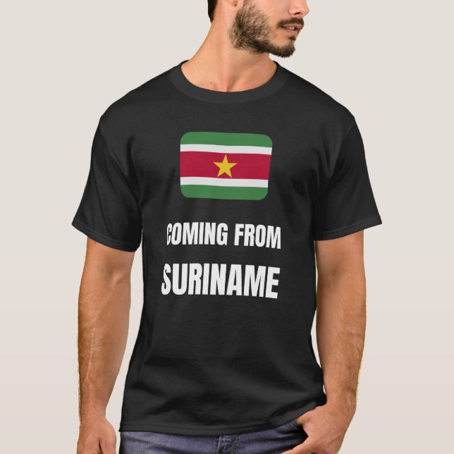 Camiseta Vindo do Suriname (Frente)