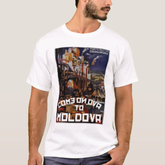 Camiseta Vindo em óvulos a Moldova