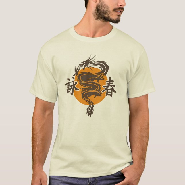 Camiseta Ving Tsun dragon (Frente)