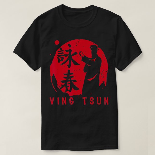 Camiseta Ving Tsun Kung Fu Artes Marciais (Frente do Design)