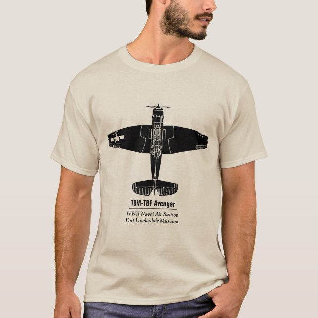 CAMISETA VINGADOR DE TBM-TBF (Frente)