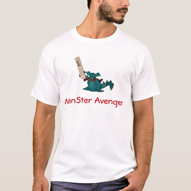 Camiseta Vingador do monstro (Frente)