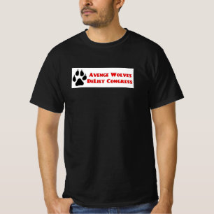 Camiseta Vingem-se dos Lobos Retiram do Congresso Vote nele