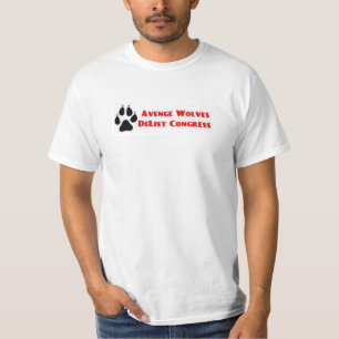 Camiseta Vingue os Lobos, Retire o Congresso da Lista, Vote