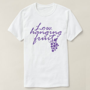 Camiseta Vinha de Fruta de Baixo Porte Vinho do Vinho do Vi