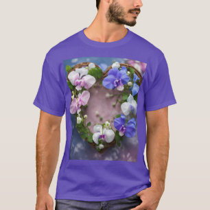 Camiseta Vinha-do-coração-doce - Design de camisa-do-cardía
