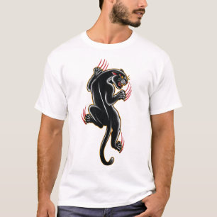 Camiseta Vinheta de ilustração tradicional do pano de tatua