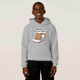Camiseta Vinheta de Urso Sonolento Bonito