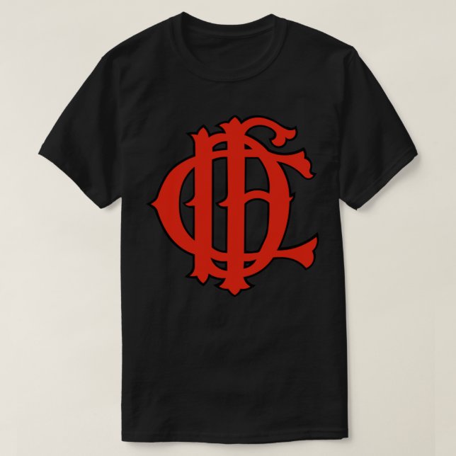 Camiseta Vinheta do LOGOTIPO CFD CHICAGO FIRE (Frente do Design)
