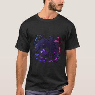 Camiseta Vinheta do Orgulho Bissexual Galaxy Raven (pedido)