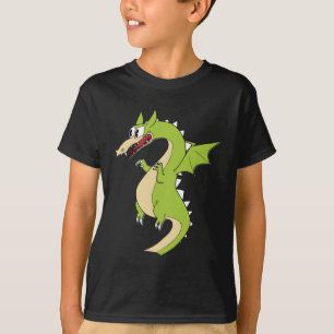 Camiseta Vinheta Dragão de Cabeça-de-Cuphead