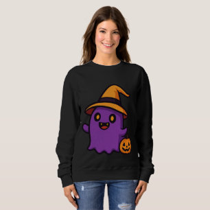 Camiseta Vinheta Fantasma do Dia das Bruxas