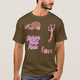 Camiseta Vinheta-Tênis rosa Baker Miller