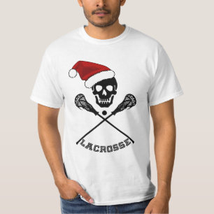 Camiseta Vinhetas de Lacrosse Natal