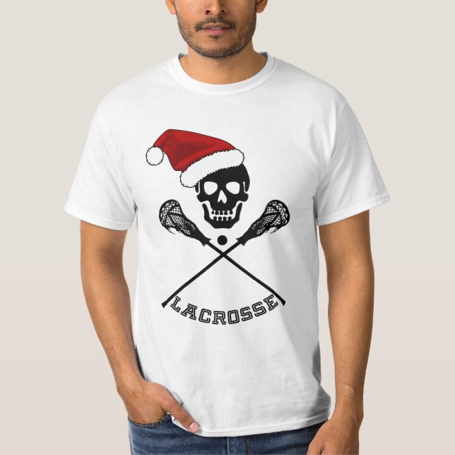 Camiseta Vinhetas de Lacrosse Natal (Frente)