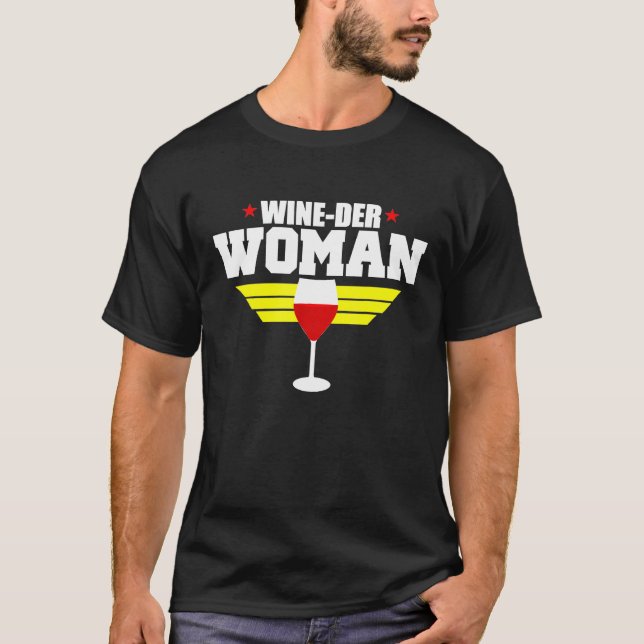 Camiseta Vinho A Dizer Vinho A Mentir Humor (Frente)