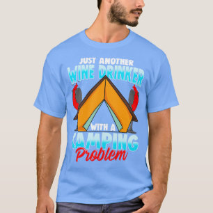 Camiseta Vinho Bebê Campanha Problema com Acampamento Acamp