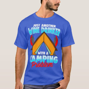 Camiseta Vinho Bebê Campanha Problema com Acampamento Acamp