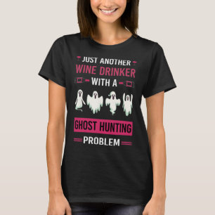 Camiseta Vinho Bebê Fantasma Caçador Fantasma Paranormal
