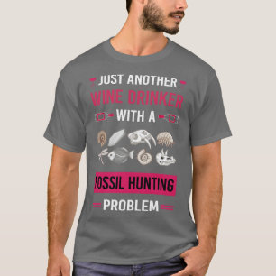 Camiseta Vinho Bebê Fóssil Caça Paleontologia Pa
