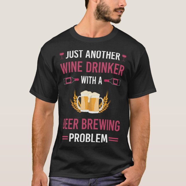Camiseta Vinho-Bebê-Vinho (Frente)