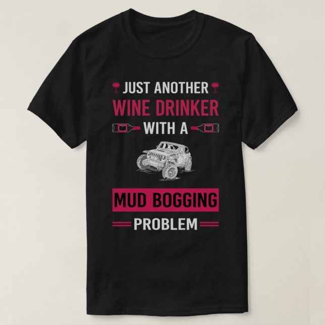 Camiseta Vinho Bebendo Lama de Boate (Frente do Design)