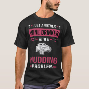 Camiseta Vinho Bebendo Lama de Lama