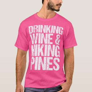 Camiseta Vinho bebendo, Pinheiros-Pinheiros-Pinheiros, para