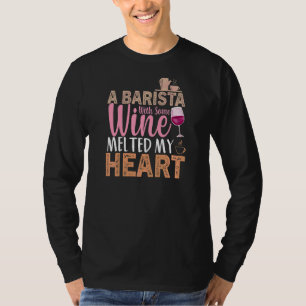 Camiseta Vinho Café, Cota Barista Vinho Legal Café