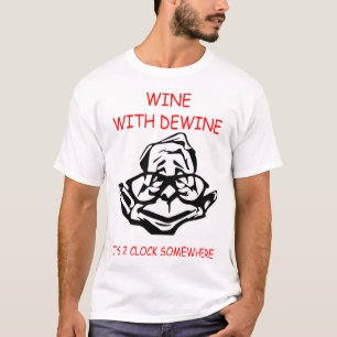 Camiseta vinho com desvinho