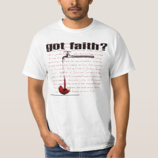Camiseta vinho da água 2, pela fé passaram com…