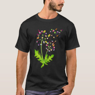 Camiseta Vinho Dandelion Bebendo Vinho Vinho Vinho Vinho Vi