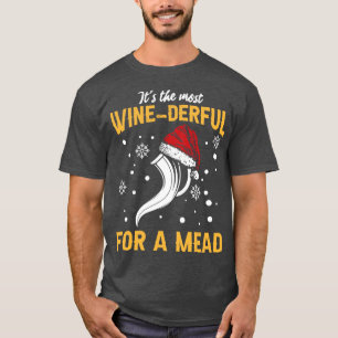 Camiseta Vinho De Mel De Natal Vinho Em Casa Vestir Renai