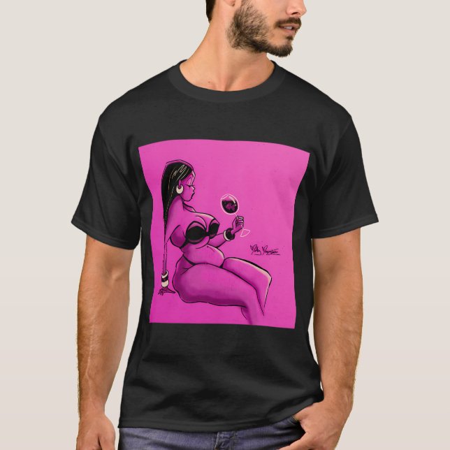 CAMISETA VINHO DE PEIXE (Frente)