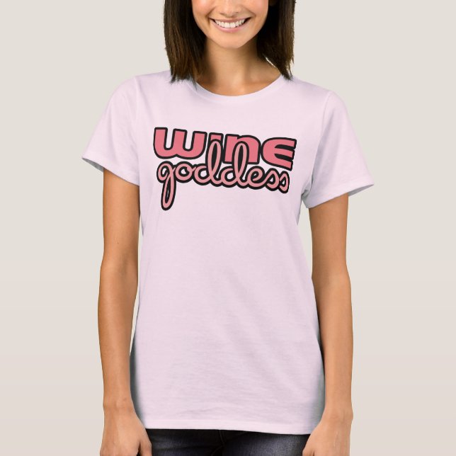 Camiseta Vinho Deusa (Frente)