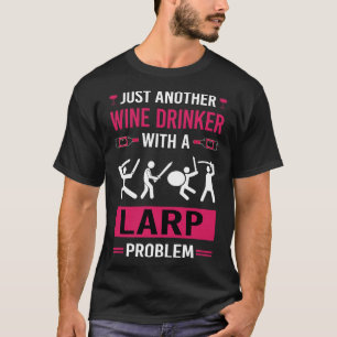 Camiseta Vinho Drinker Larp Larp RPG Roleplay Roleplay