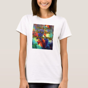 Camiseta Vinho é boa uva
