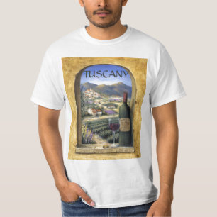 Camiseta Vinho e lavanda