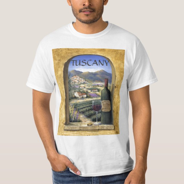 Camiseta Vinho e lavanda (Frente)