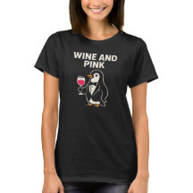 Vinho E Pinguim Rosa