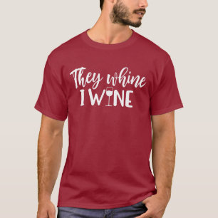 Camiseta Vinho Engraçado Dizendo - Eles Balançam I Vinho 