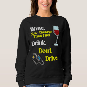 Camiseta Vinho Engraçado Preço Elevado Do Gás Combustível C
