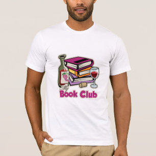Camiseta Vinho: Meu clube de leitura