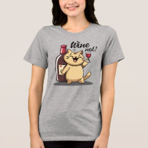 Vinho não? –Camiseta