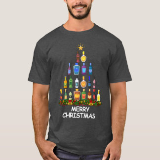 Camiseta Vinho Natal Feliz Amigos de Natal