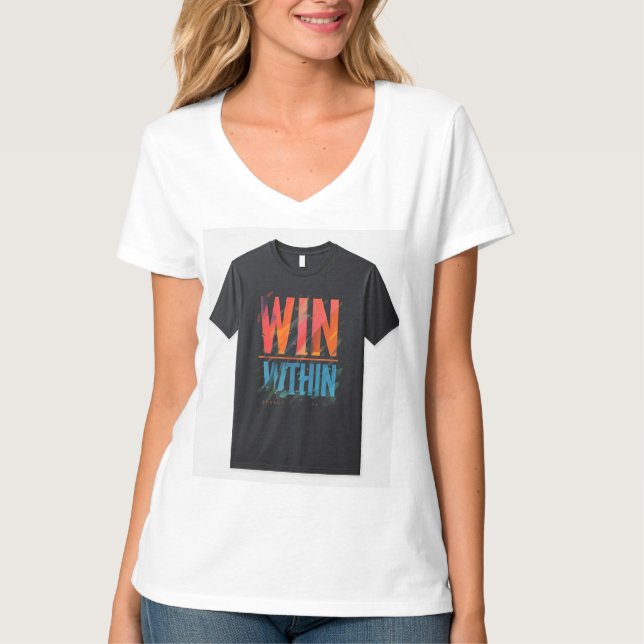 Camiseta Vinho no interior (Frente)