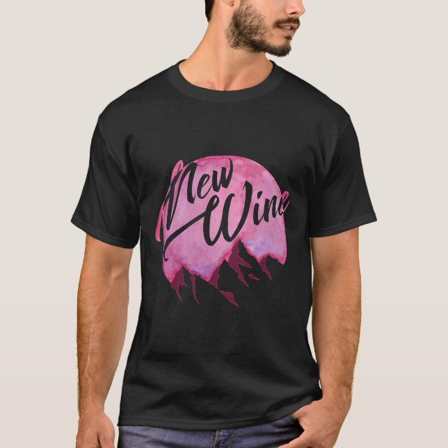 Camiseta Vinho novo (Frente)