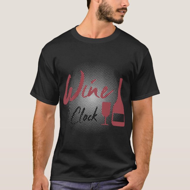 Camiseta Vinho O Relógio 33 (Frente)